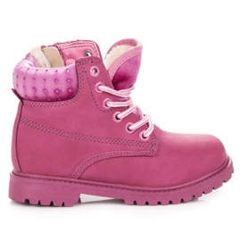 American Club Trappare med kristaller rosa