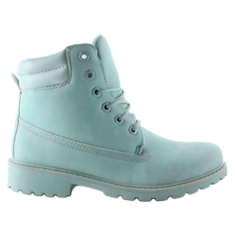 Träklossar enfärgad blå BL83 Blå