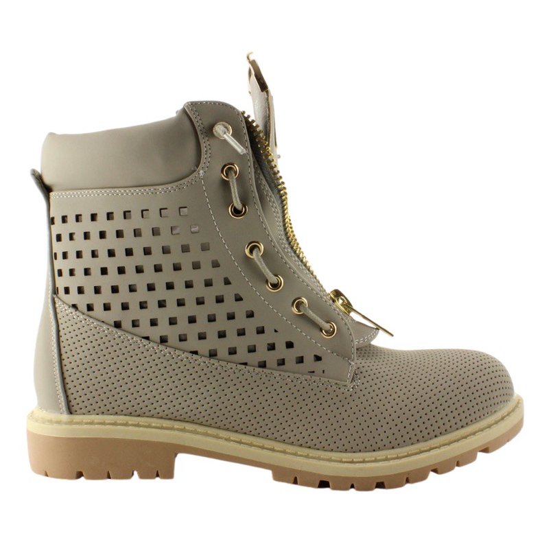 Genombrutna balmanas, guldgrå slider R103 Grå