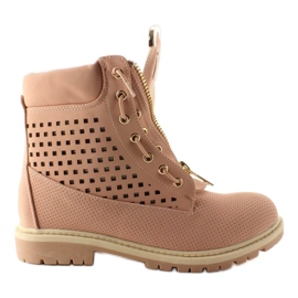 Öppen balsam, guld dragkedja, R103 Rosa