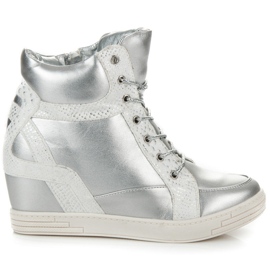 Vinceza Knutna ankelstövlar grå