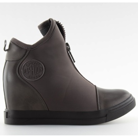 Grå Wedge sneakers 168-129 grå