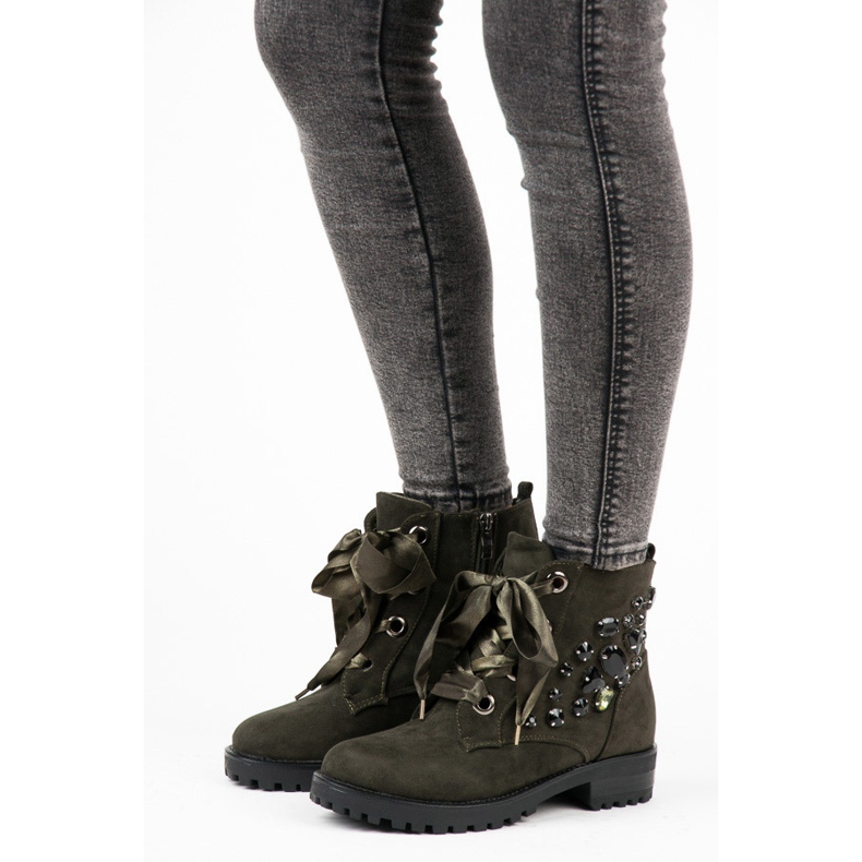 Vices Arbetare Bund Med Ett Band grön