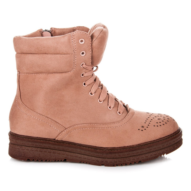 Vices Snörskor på plattformen rosa