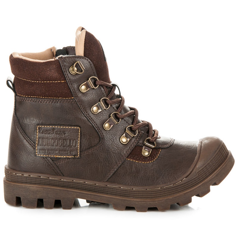 Arrigo Bello Fångare med fårskinn brun