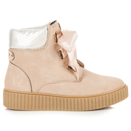 Vices Creepers med snörning brun