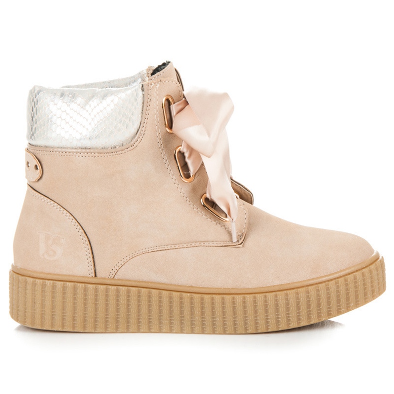 Vices Creepers med snörning brun