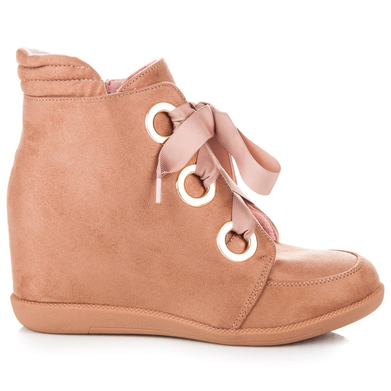 Kylie Ankelkängor med band rosa