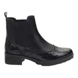Caprice ankelboots Jodhpur stövlar damskor 25405 svart