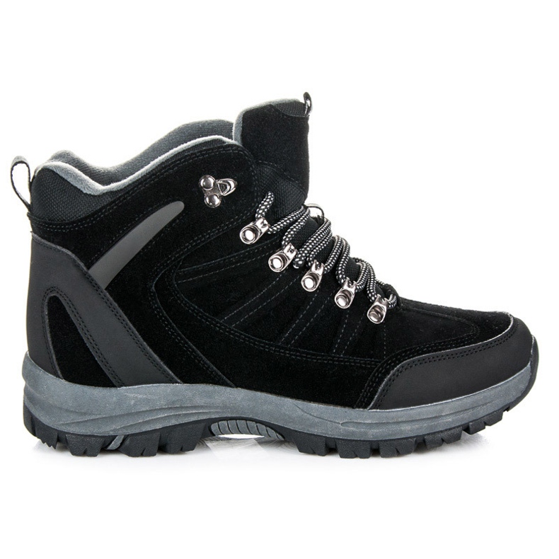 Isolerad vandring svart