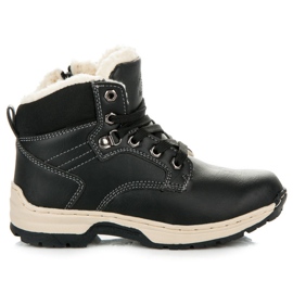 Arrigo Bello Booties med fårskinn svart