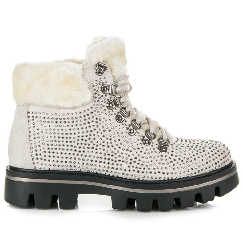 Kylie Snygga stövlar med skydd brun