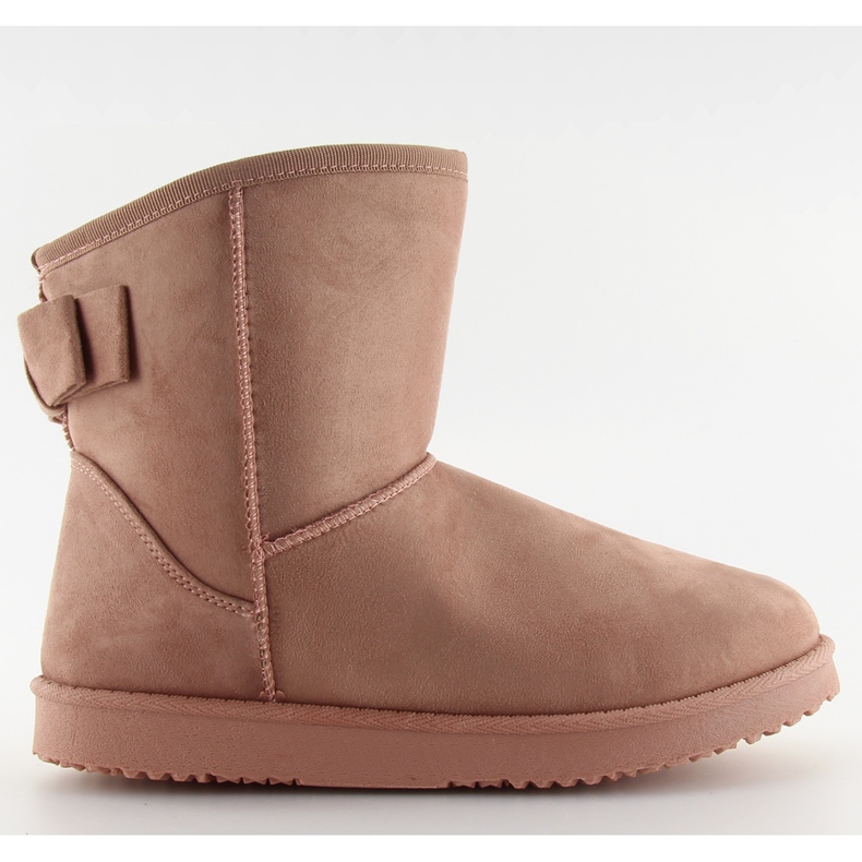 Snöskor Emusy med rosa båge B780 Rosa