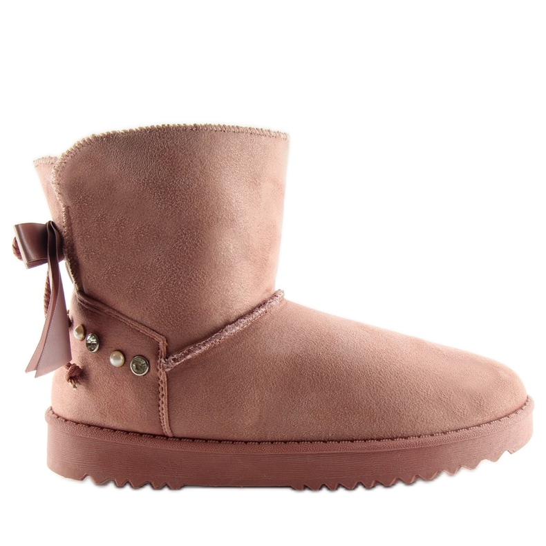 Rosa emus med pärlor DD60 rosa