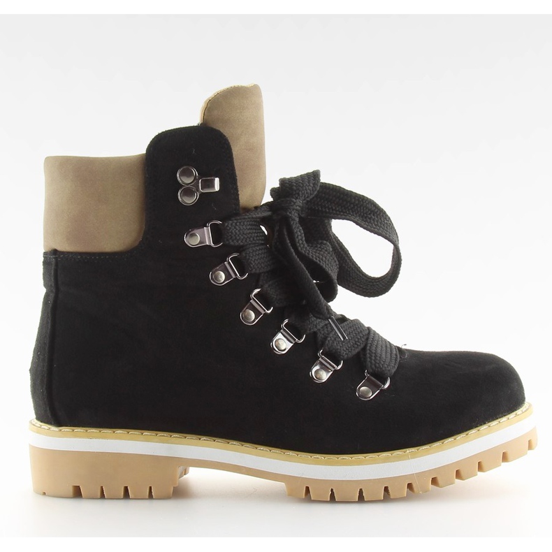 Svart kvinnors trappers svart 9092 svart