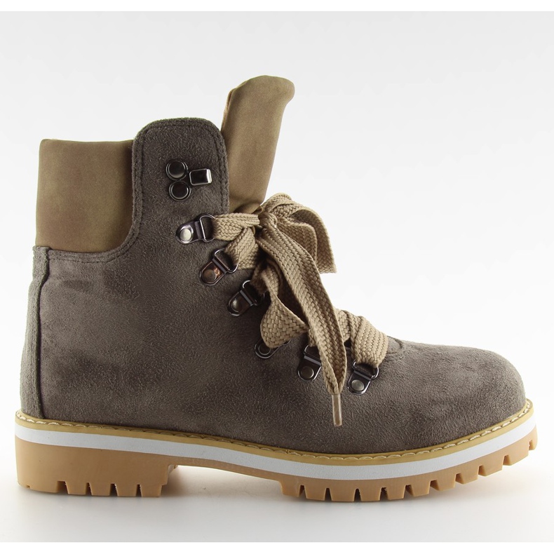 Timber stövlar för kvinnor brun kaki