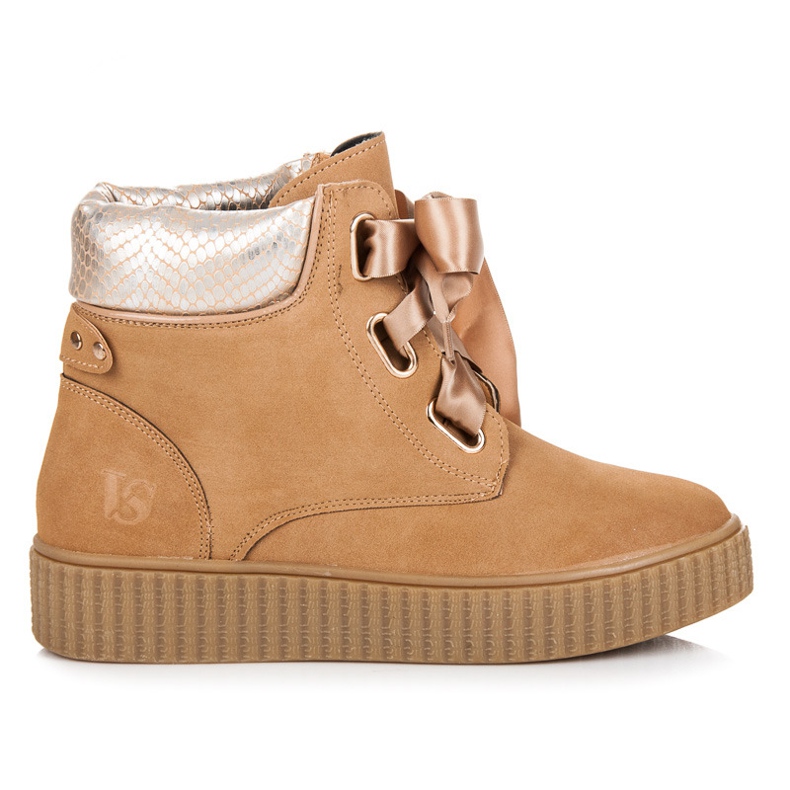 Vices Creepers med snörning brun