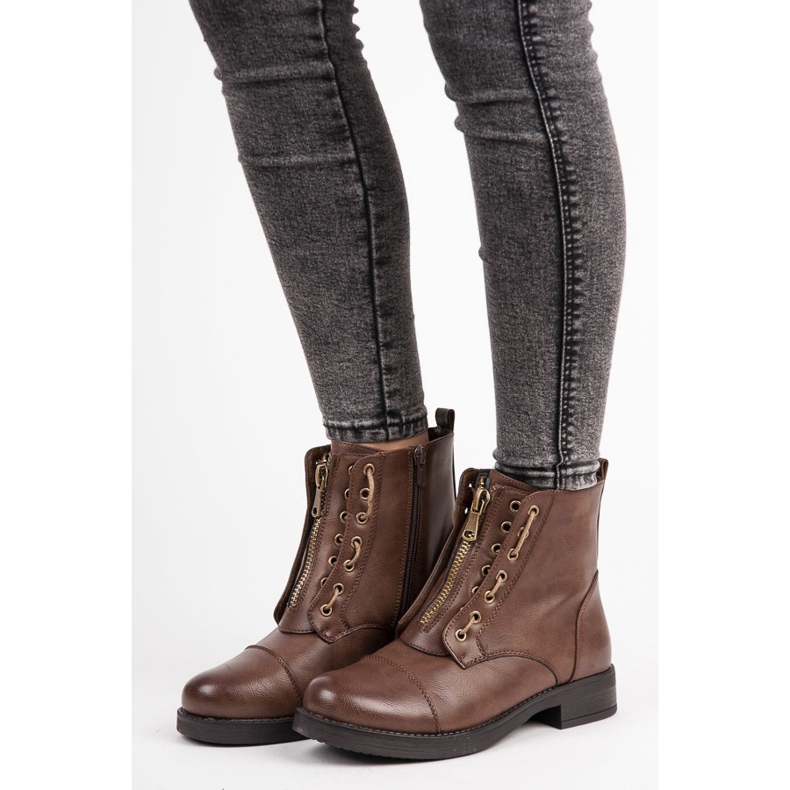 Ch. Creation Tied Worker -stövlar brun