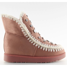 Wedge skor rosa DD62P rosa