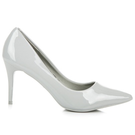 Seastar Lackade pumpar grå