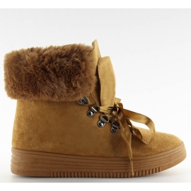 Snowboots från camel GF-179 camel gul mångfärgad