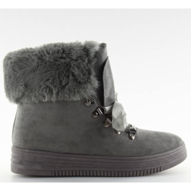 Grå snöstövlar trappers GF-179 grå
