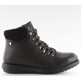 Svarta Trapper boots 3971 svart