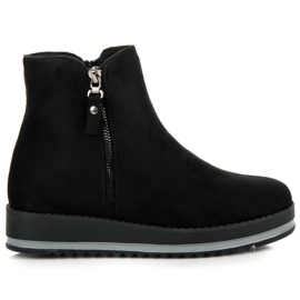 Mockaskor på plattformen svart