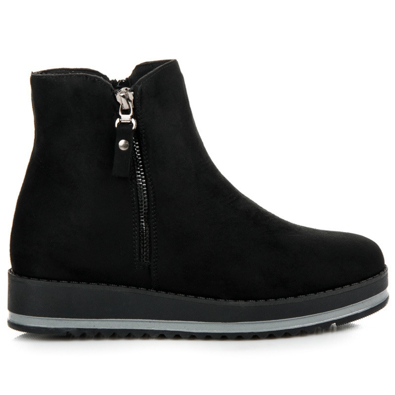 Mockaskor på plattformen svart