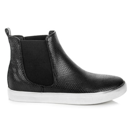 Mckeylor Snake Print Höga Sneakers svart