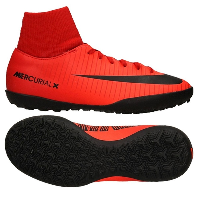 Nike MercurialX Victory Vi fotbollsskor röd röd