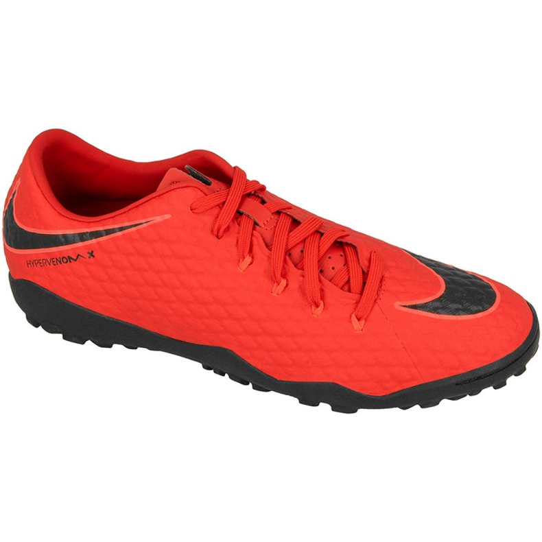 Nike Hypervenom Phelon III TF M 852562-616 fotbollsskor röd röd