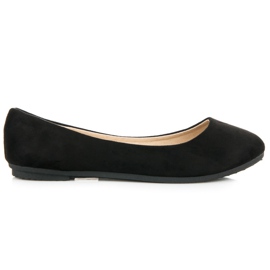 Abloom Svarta mocka ballerinor