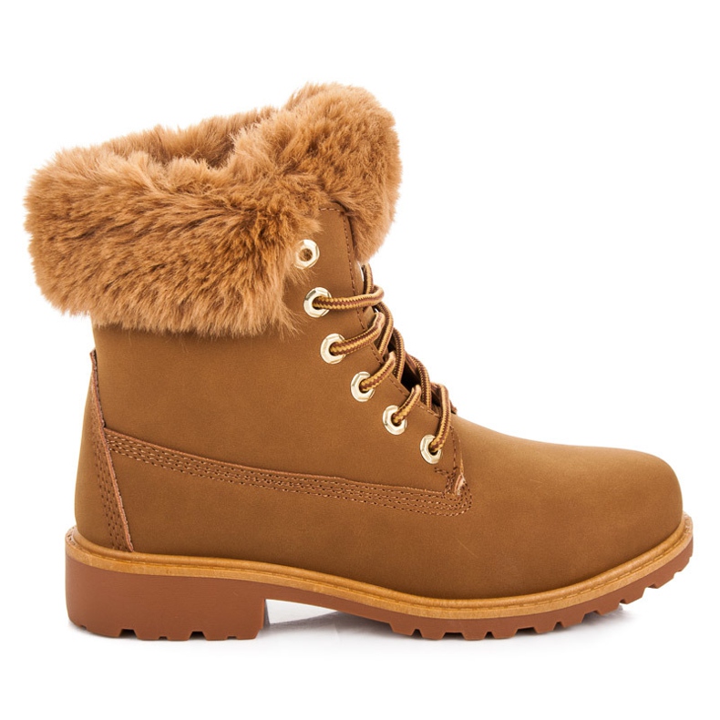 Queen Vivi Kamelfångare med päls brun