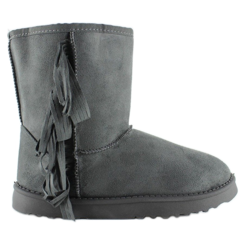 Emuser med fransar F382 Grå