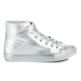 Seastar Höga sneakers med snörning grå