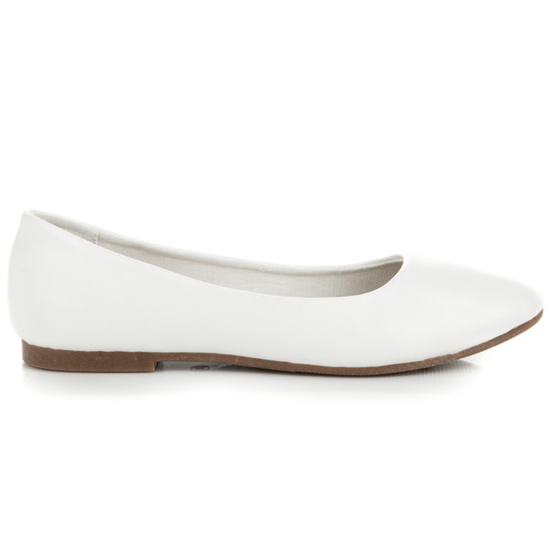 Vita ballerinor för kvinnor