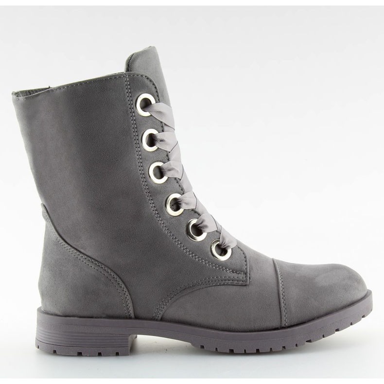 Grå AB-8 grå arbetsstövlar