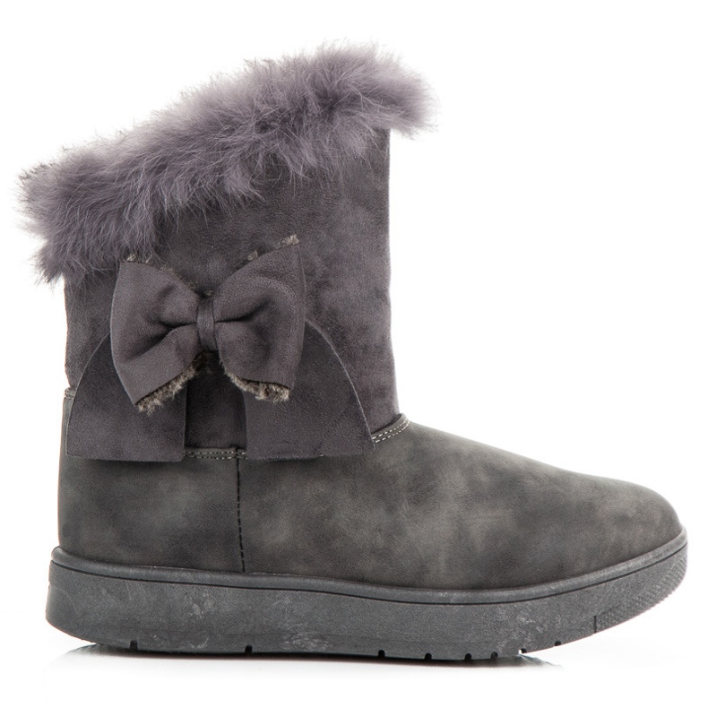 Snöskor Med Pilbåge grå