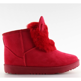 Röda emus med dumplings B198 röd