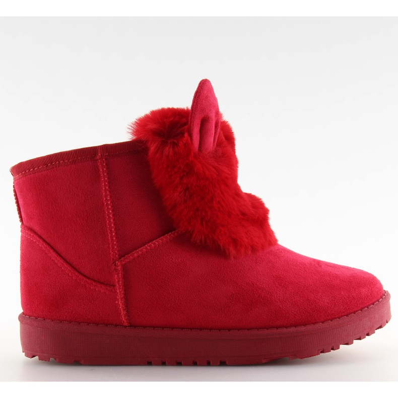 Röda emus med dumplings B198 röd