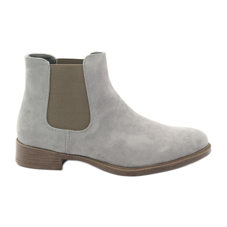 Grå Jodhpur stövlar Sergio Leone 301