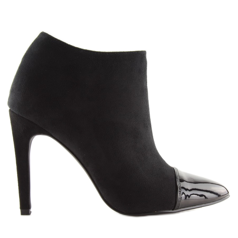 Svarta stövlar på hög klack 1131-5 svart