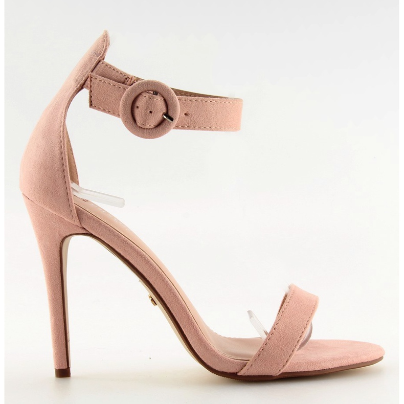 Rosa NF-17 rosa sandaler på hög klack