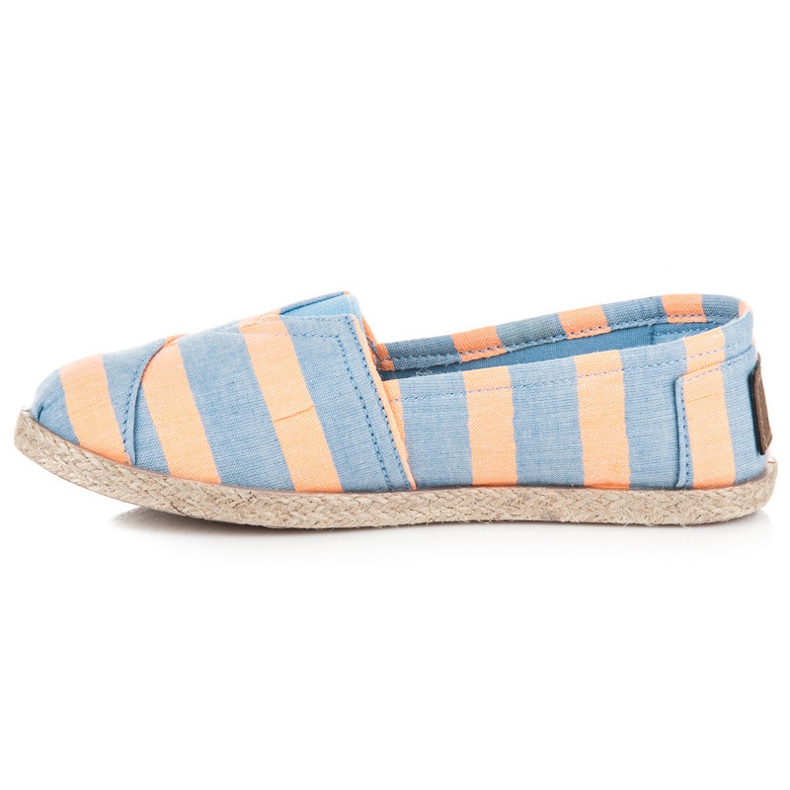 Mckeylor Randiga espadrillor för barn mångfärgad