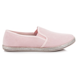 Mckeylor Mocka espadrillos glider på rosa