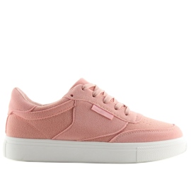 Rosa mocka damsneakers NB172 Rosa vit