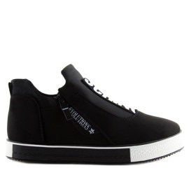 Svarta wedge sneakers NB168 svarta