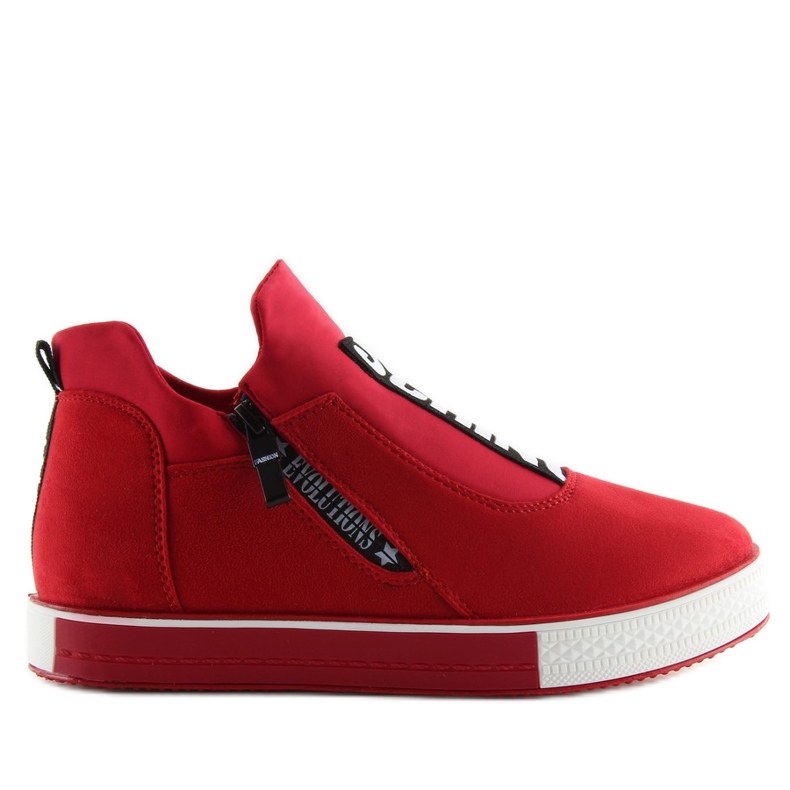 Sneakers On Wedge Red Nb168 röd