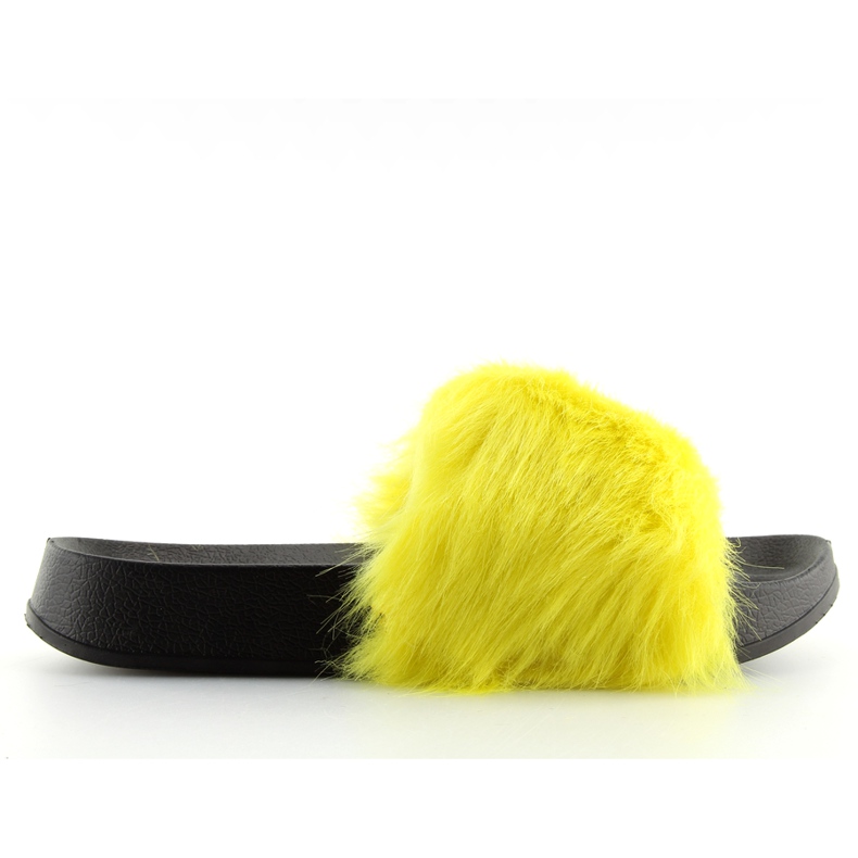 Gula pälstofflor S36 gul